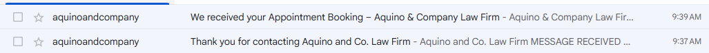 Automated Gmail for Client